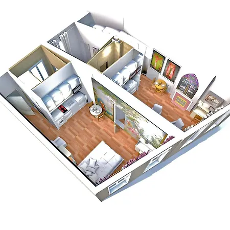 Charming Two Bedroom At Notre - Dame Appartamento *