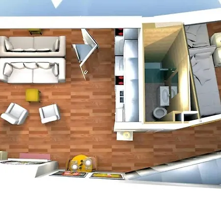 Apartment Charming Two Bedroom At Notre - Dame Paris